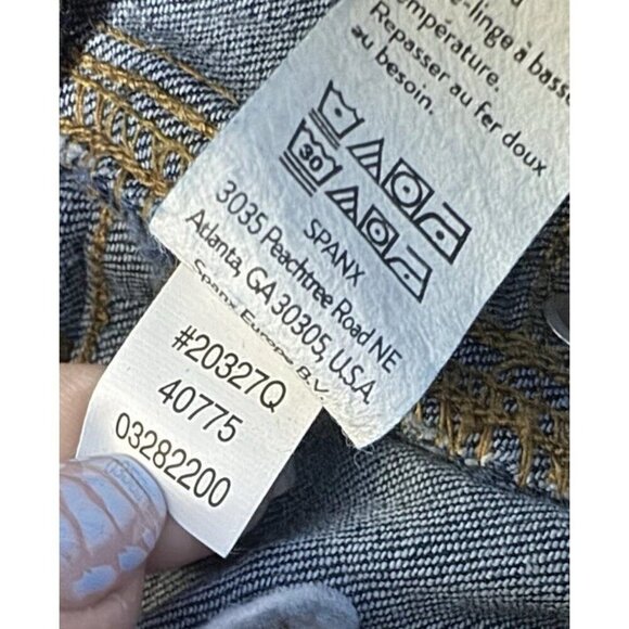 SPANX EveryWear Flare Women's Sz XS Dark Blue Midnight Pull On Jeans #20327Q - Picture 8 of 10